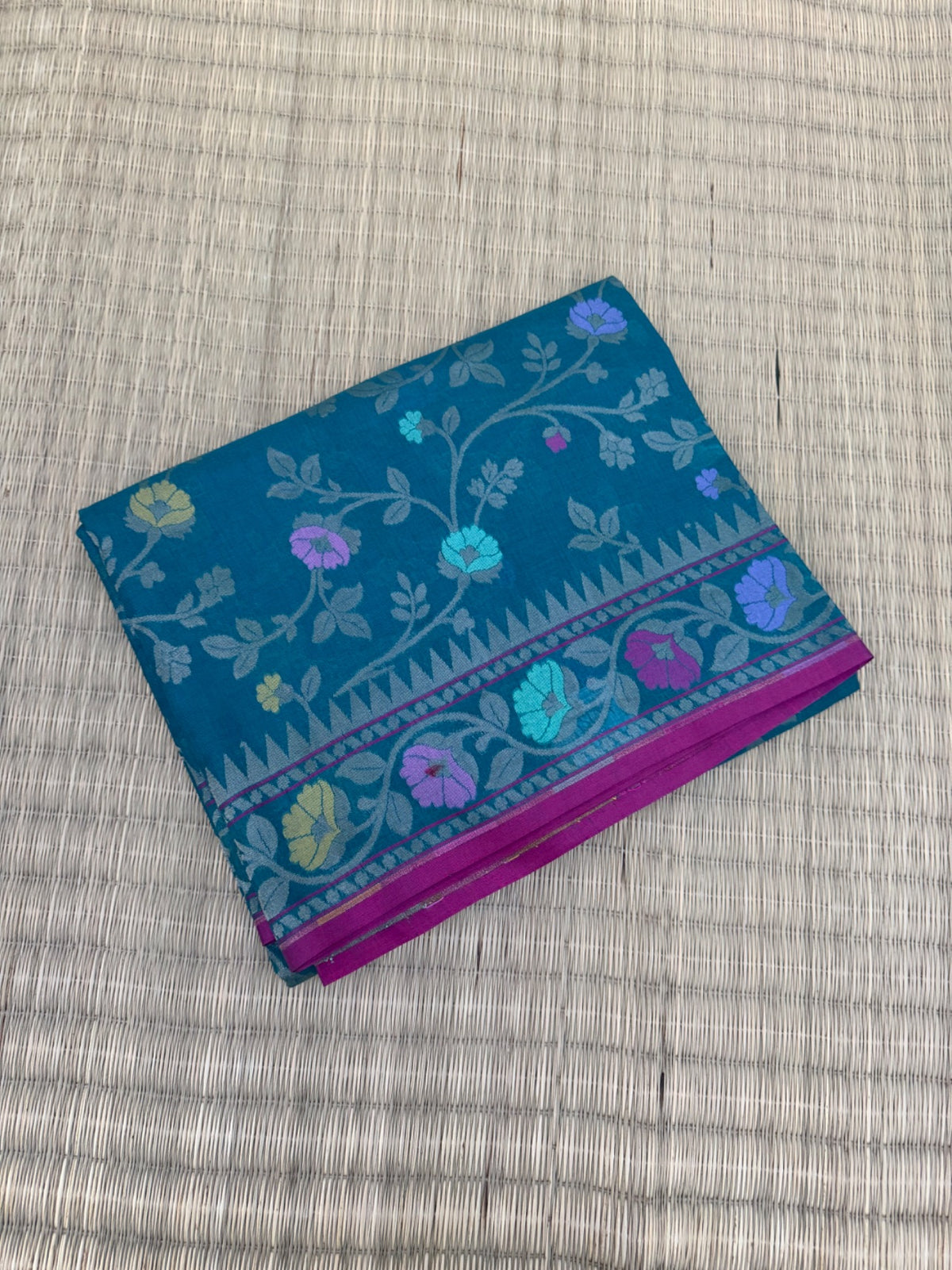 Jamdani cotton saree