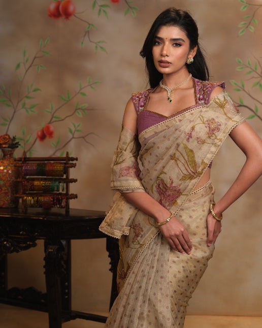Tissue saree