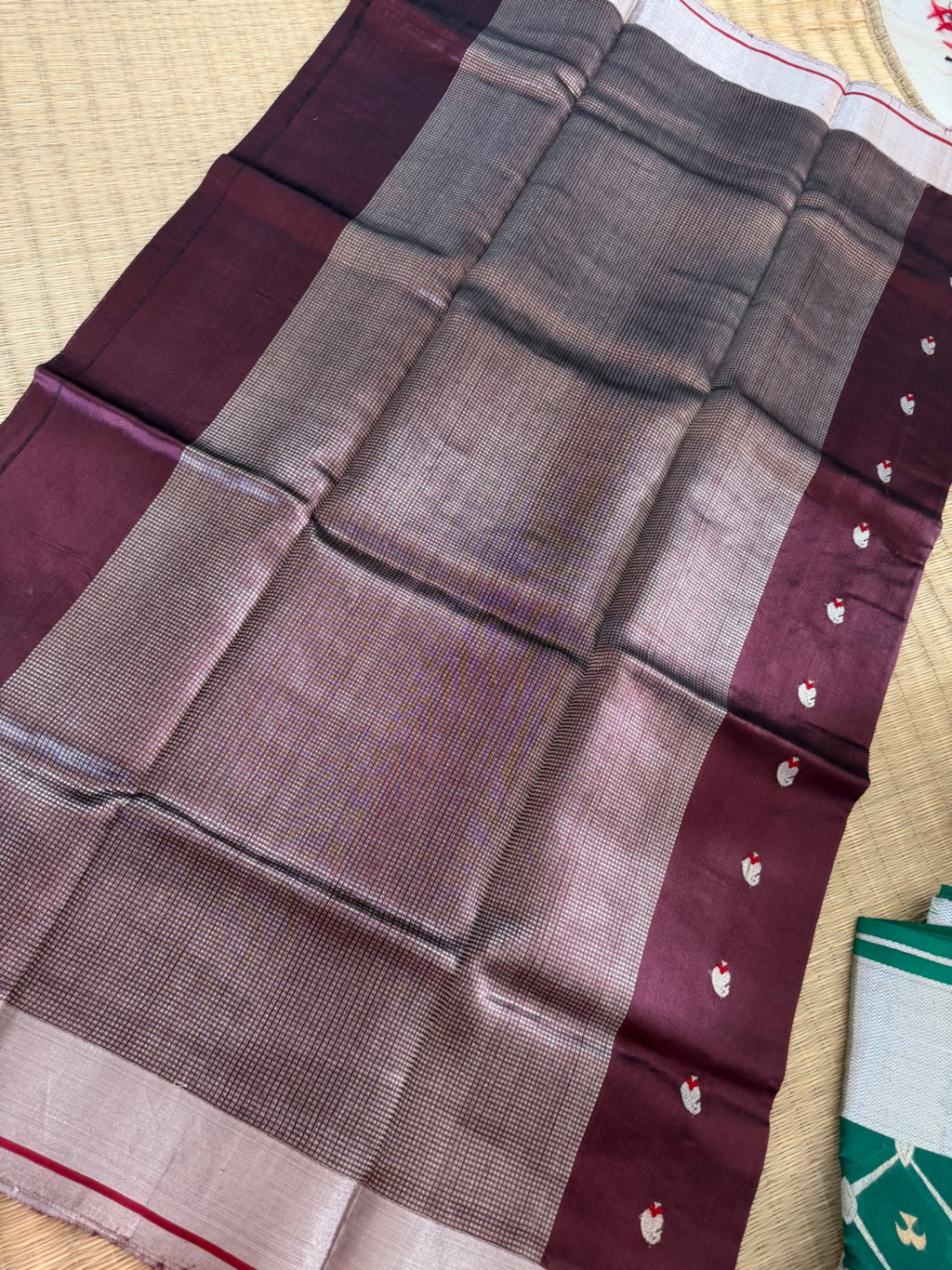 Pure Chanderi Silk Saree