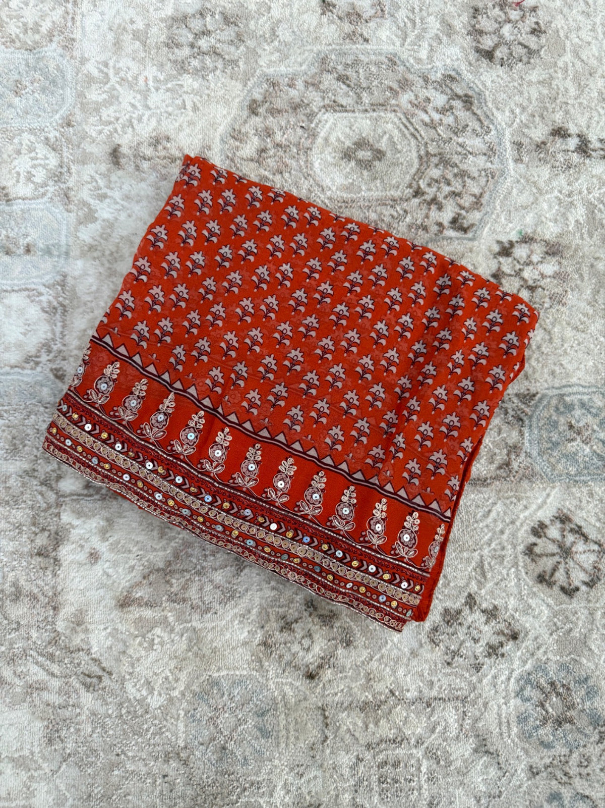 Georgette saree