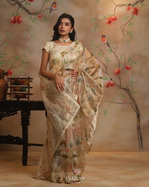 Tissue Saree