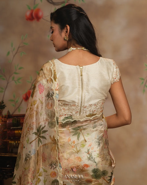 Tissue Saree