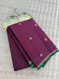 Pure Kanchipattu Saree – Brown