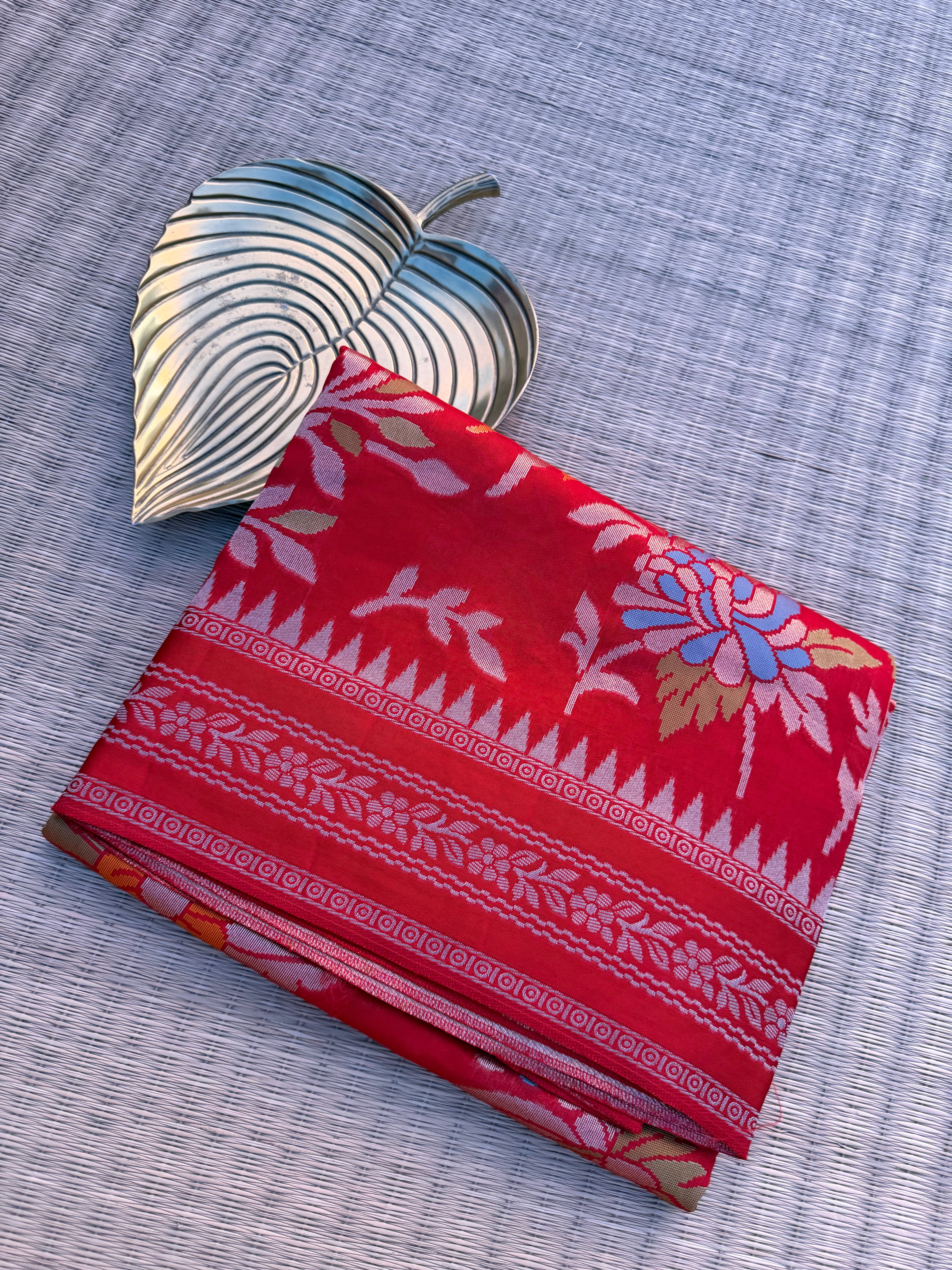 RED BANARASI SAREE