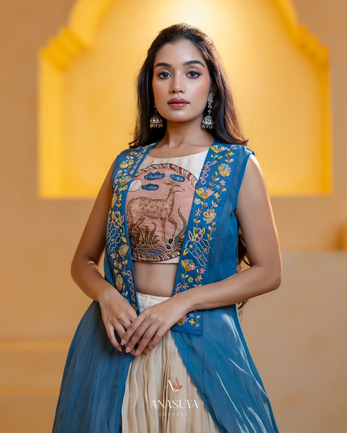 Kalamkari Lehenga