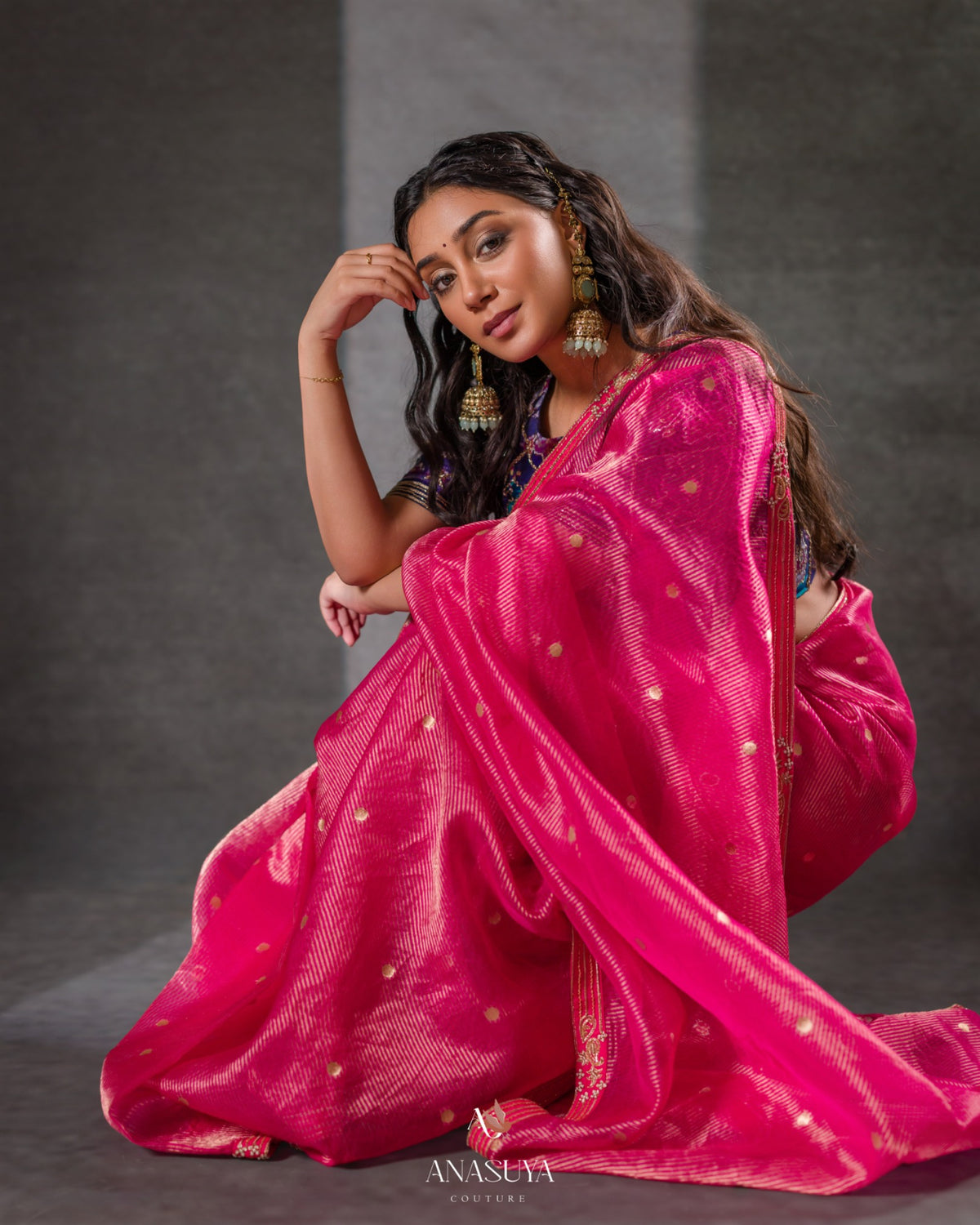 Patola fusion Saree
