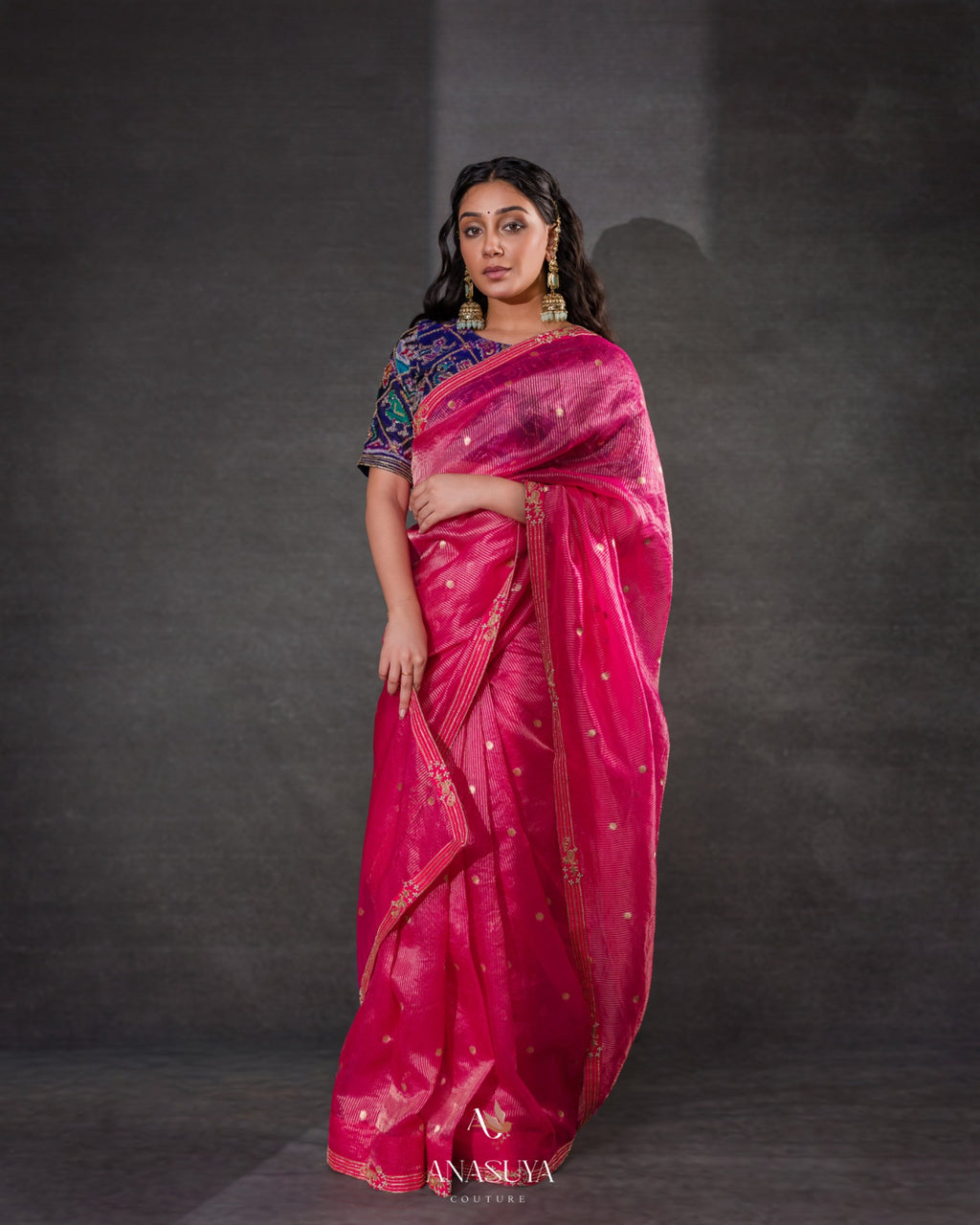 Patola fusion Saree