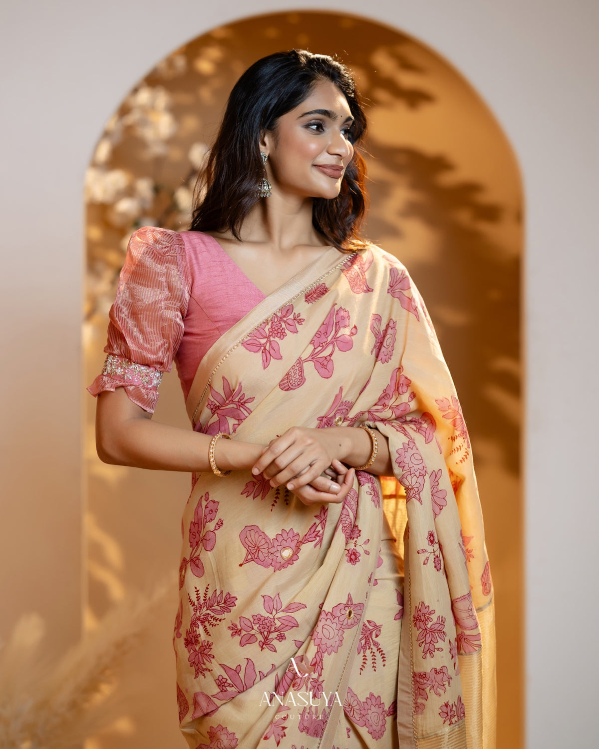 Kalamkari Handpainted Saree
