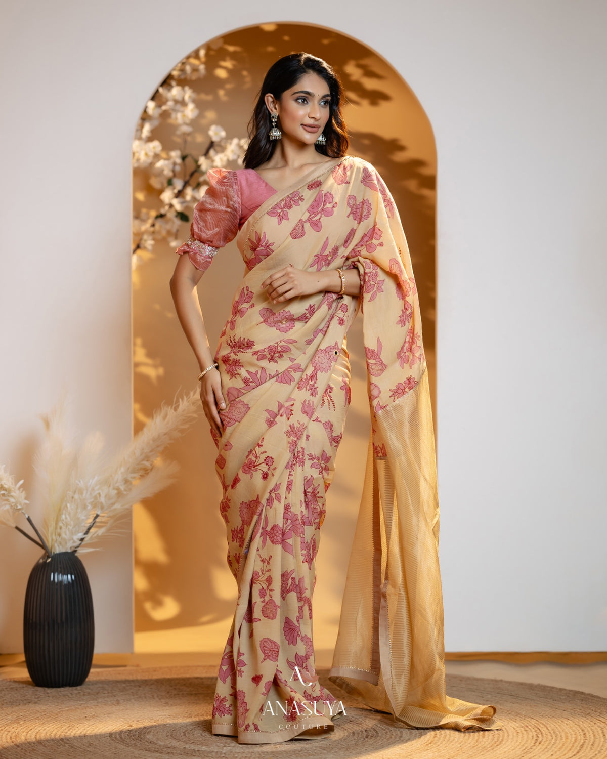 Kalamkari Handpainted Saree