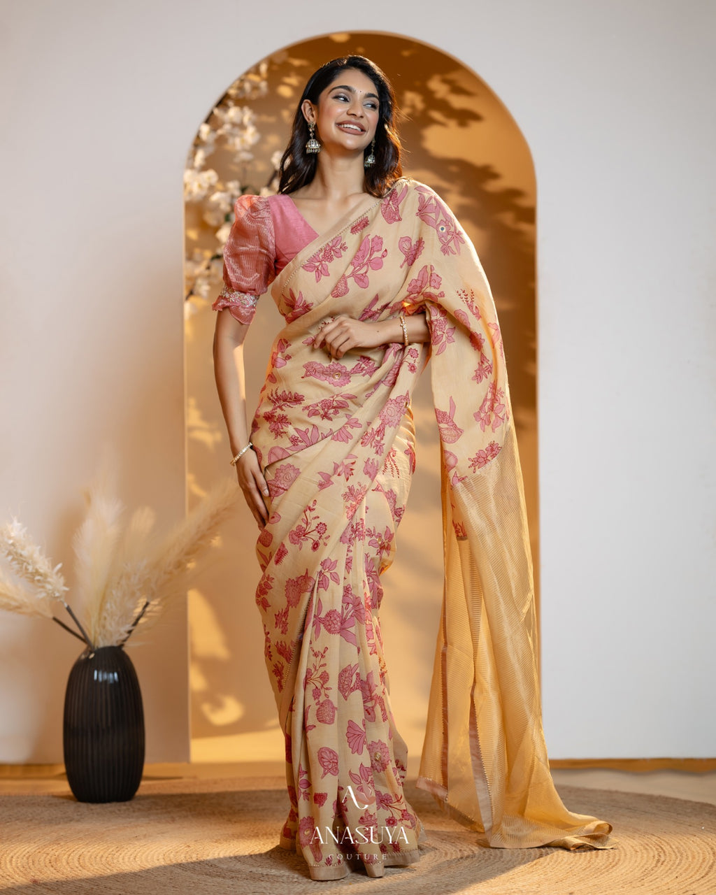 Kalamkari Handpainted Saree