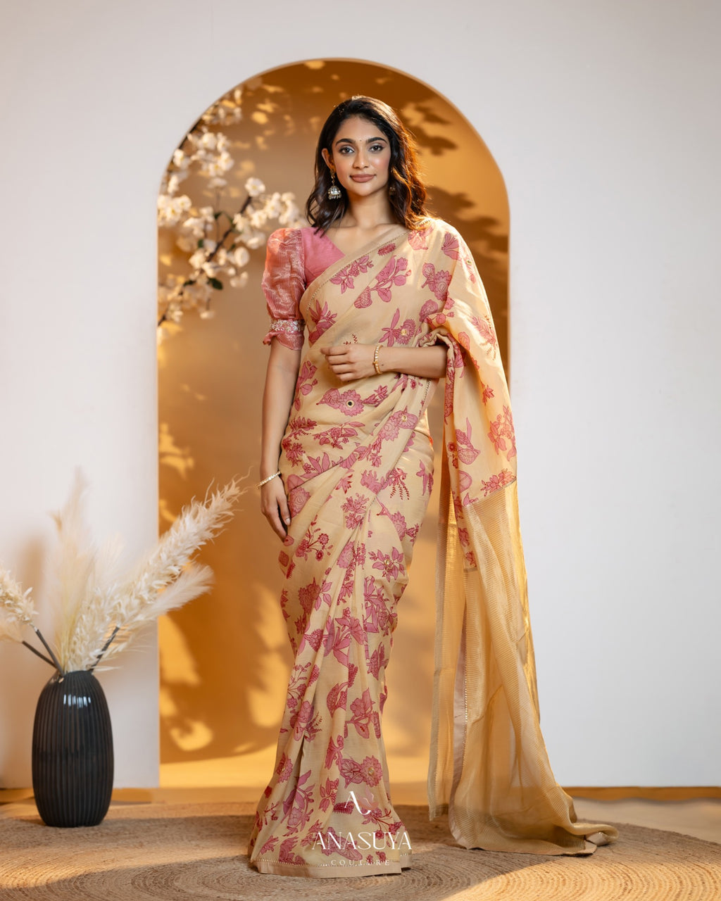 Kalamkari Handpainted Saree