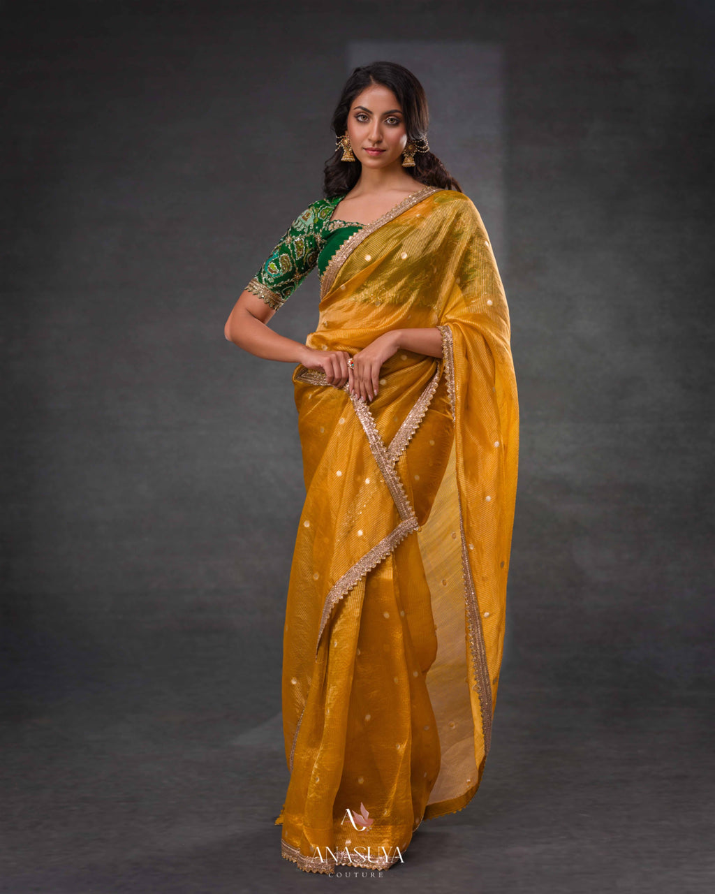 Patola fusion Saree
