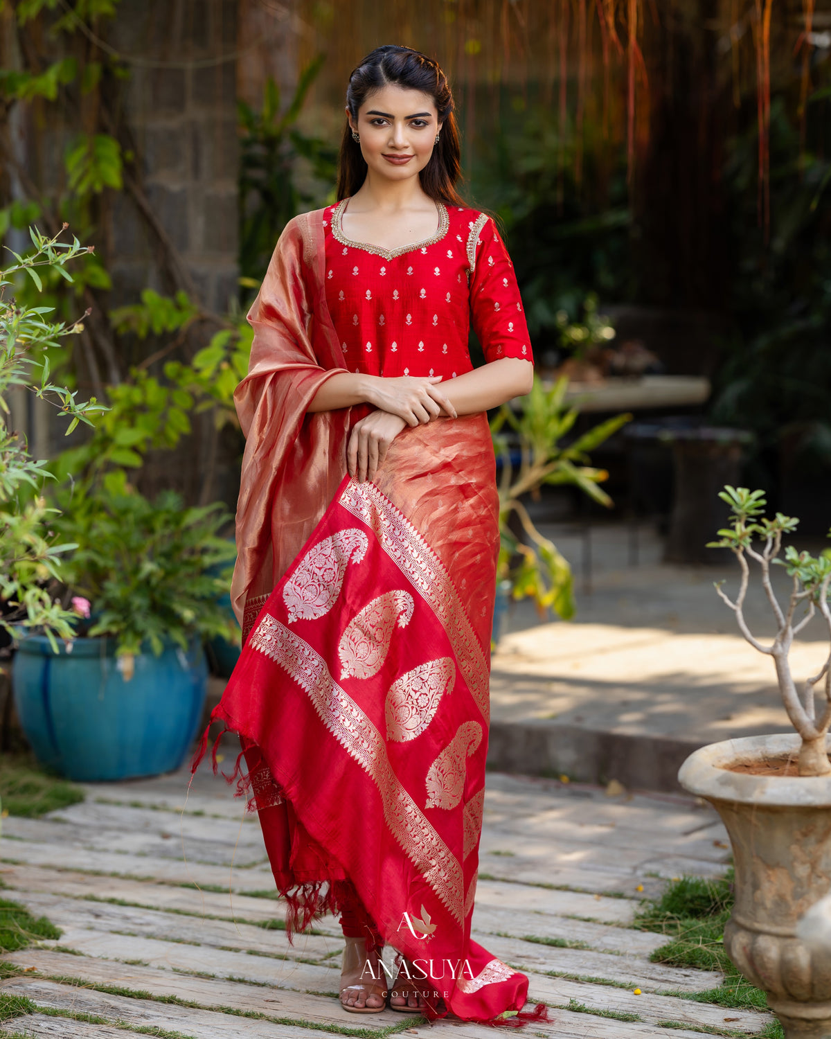 Benaras kurthi set