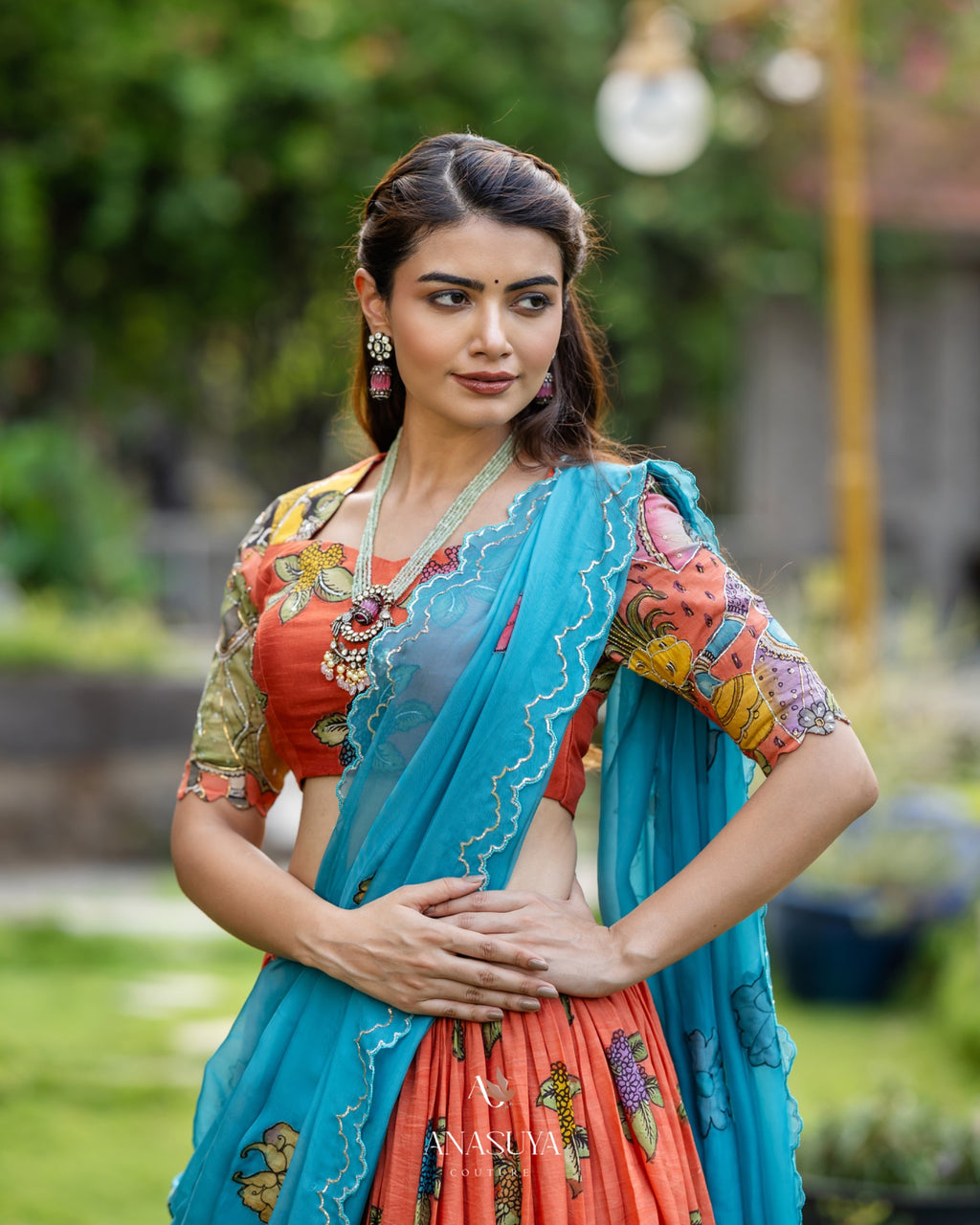 Kalamkari Lehenga