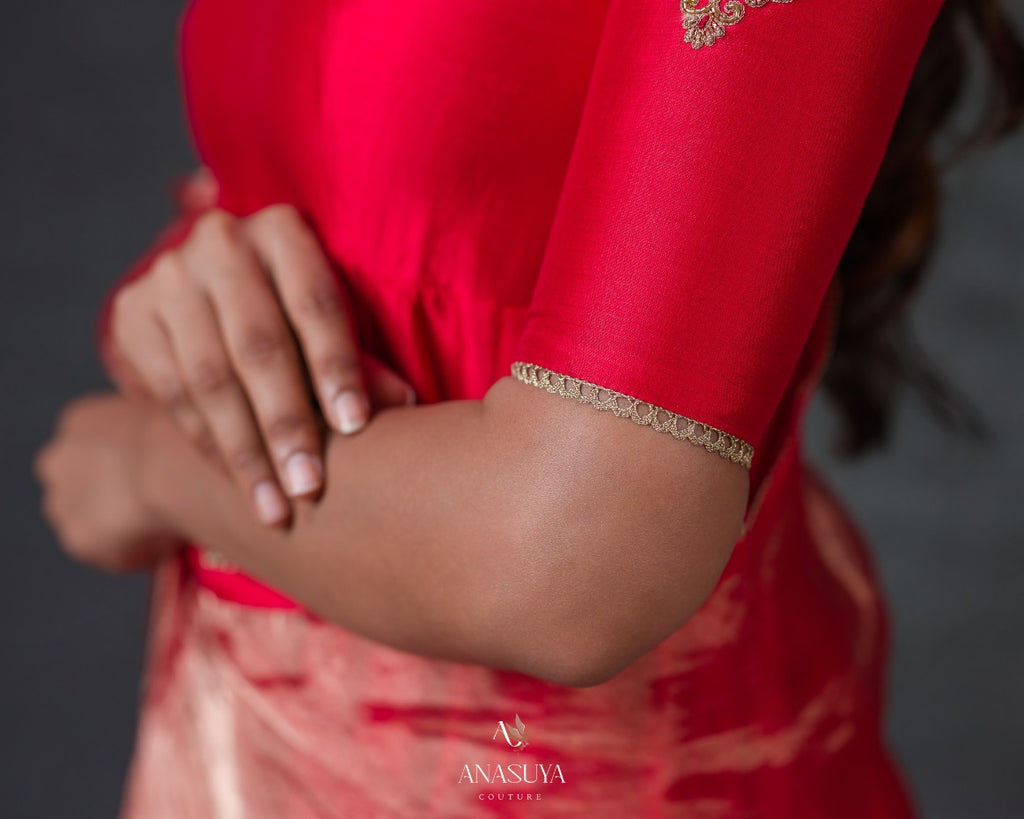 Paithani Fusion Anarkali