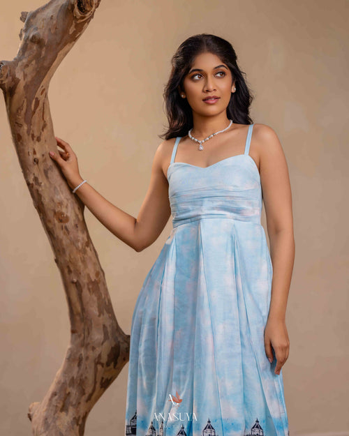 City print Frock