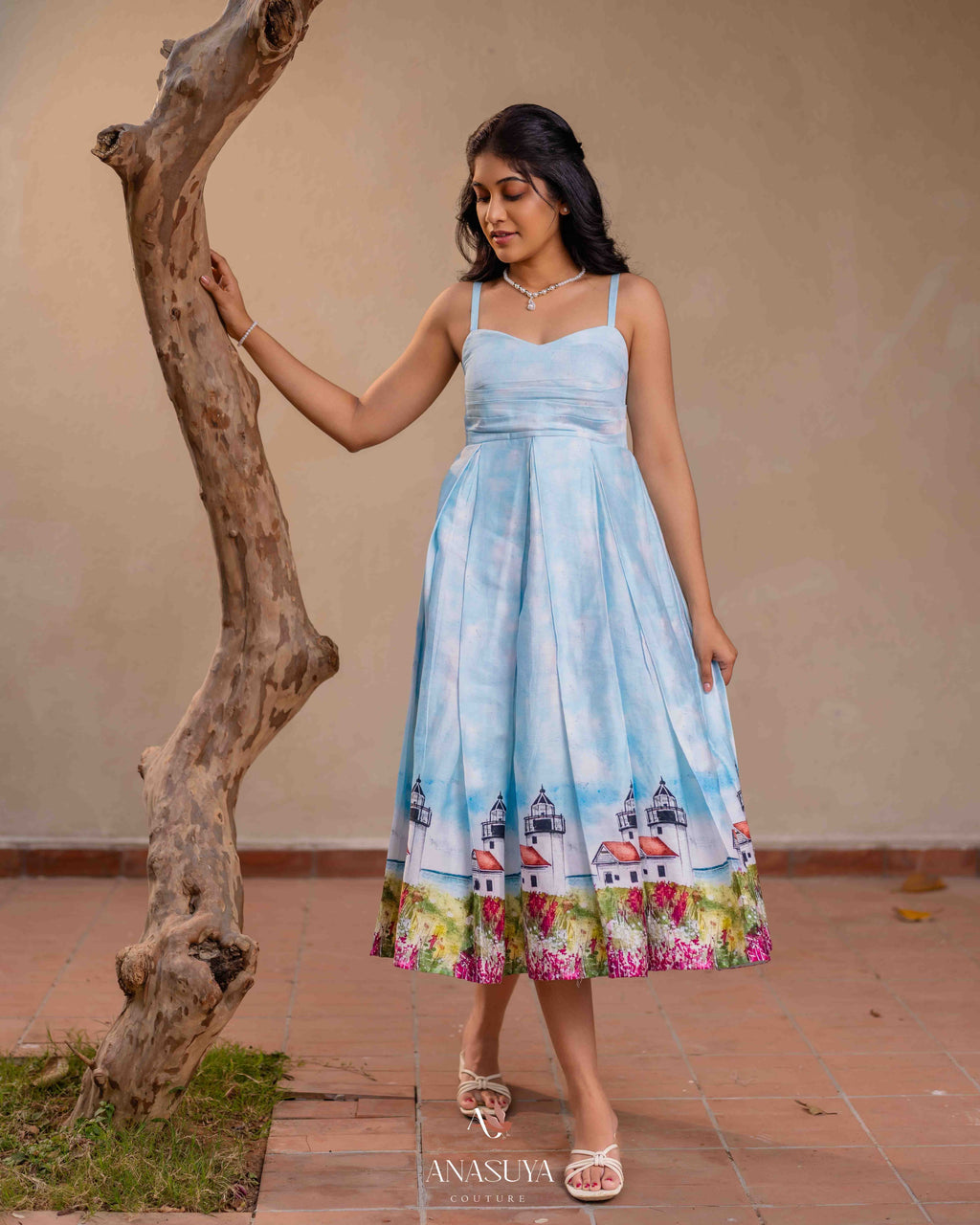 City print Frock