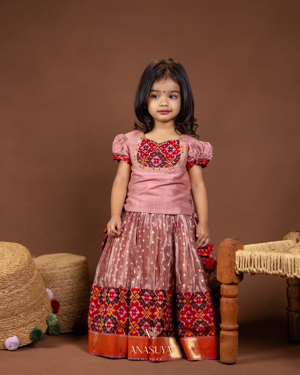 paithani fusion lehanga