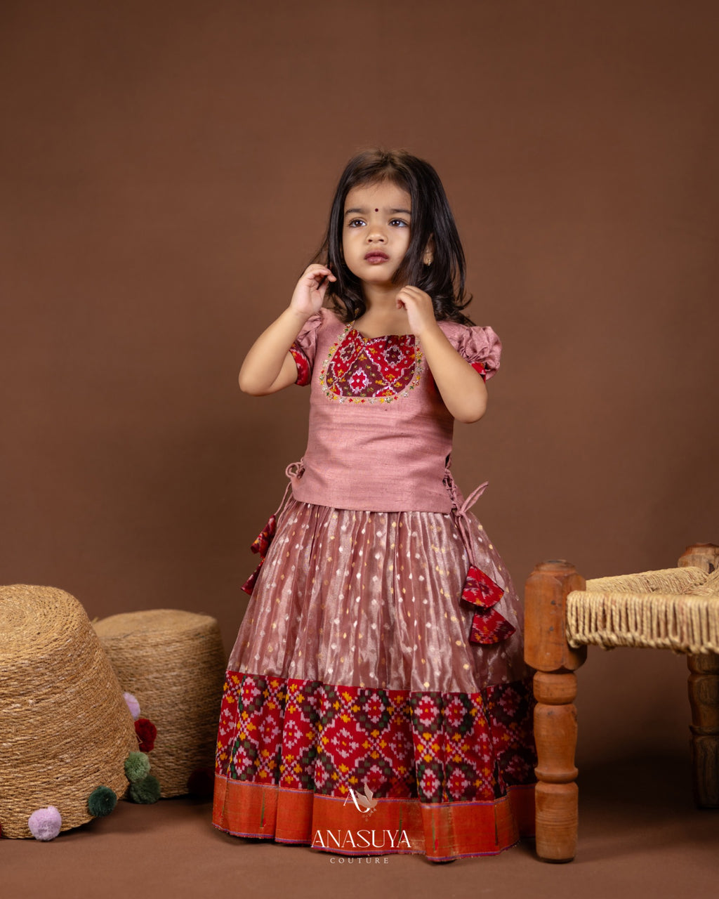 paithani fusion lehanga