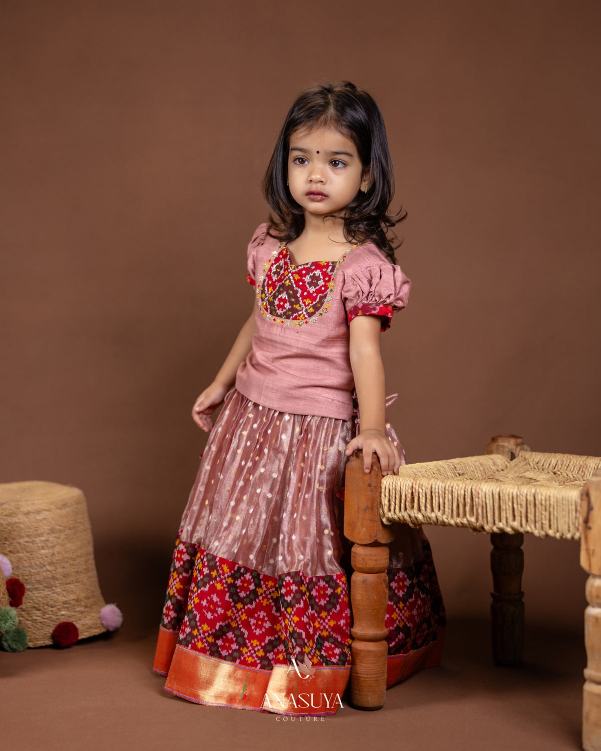 paithani fusion lehanga