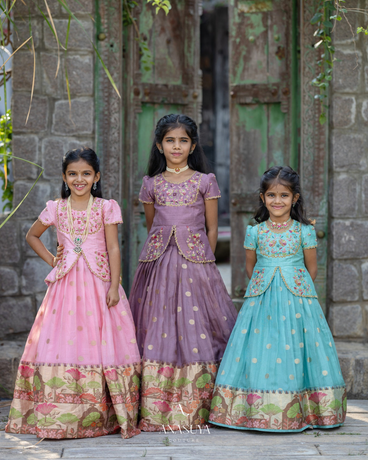 Pure silk kota lehenga