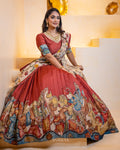 Kalamkari Lehenga