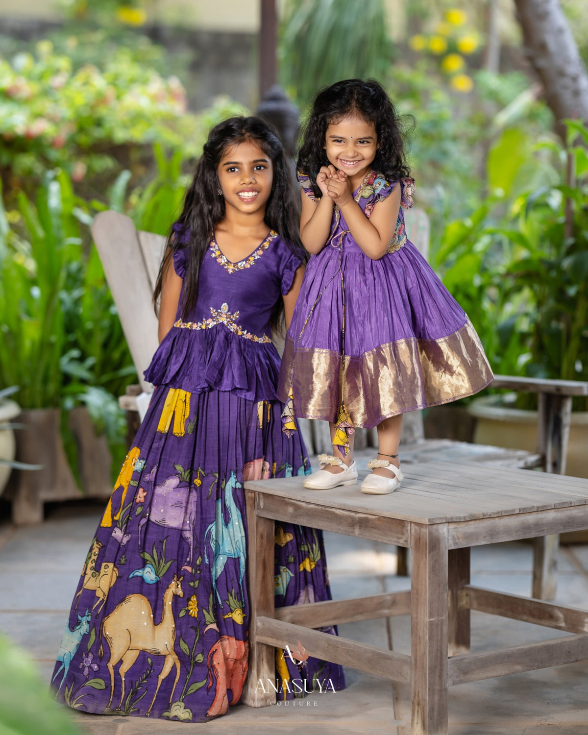 Kalamkari overcoat frock