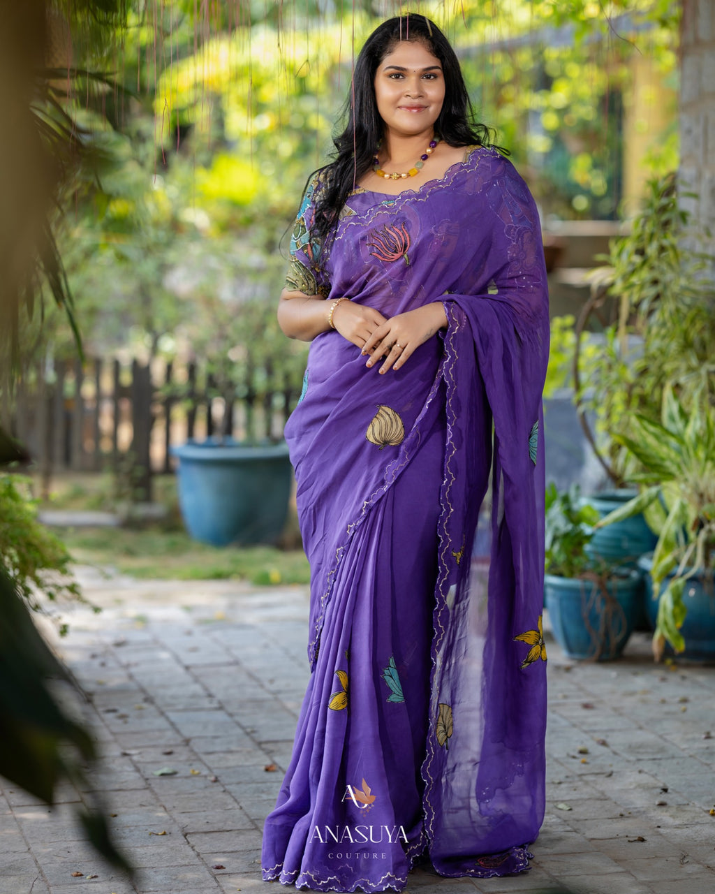 Kalamkari Saree