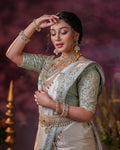 Pure Banarasi Tissue saree