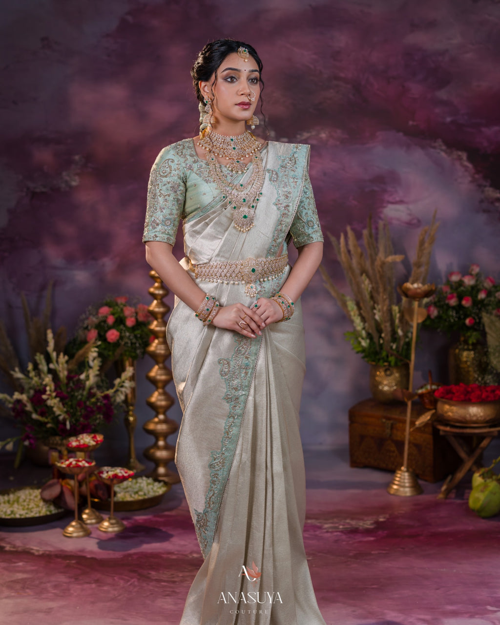 Pure Banarasi Tissue saree