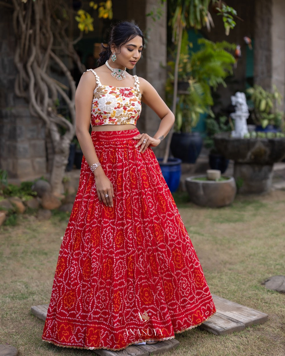 BANDHINI Lehenga