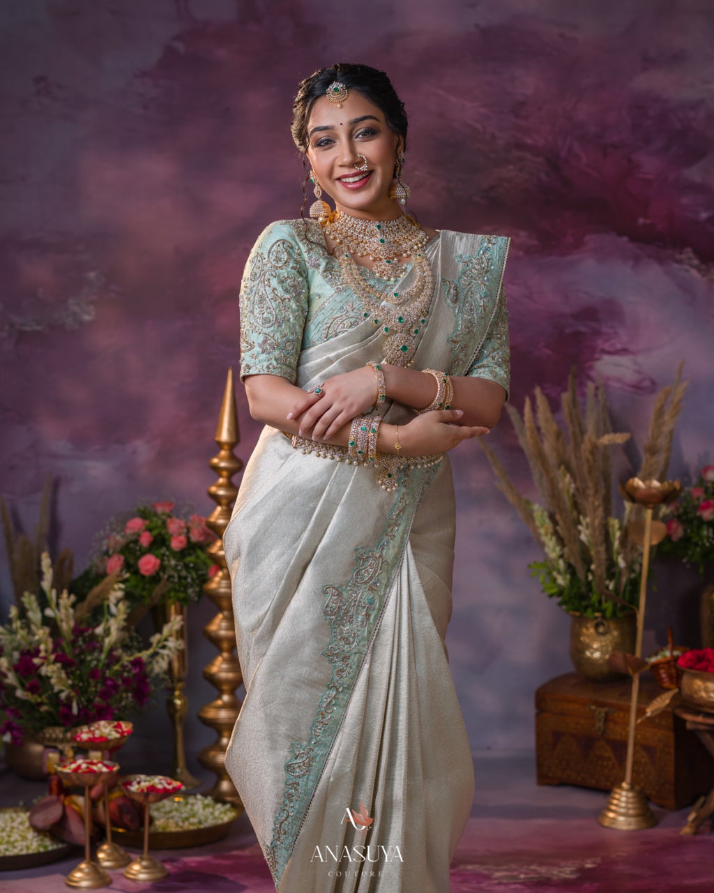 Pure Banarasi Tissue saree