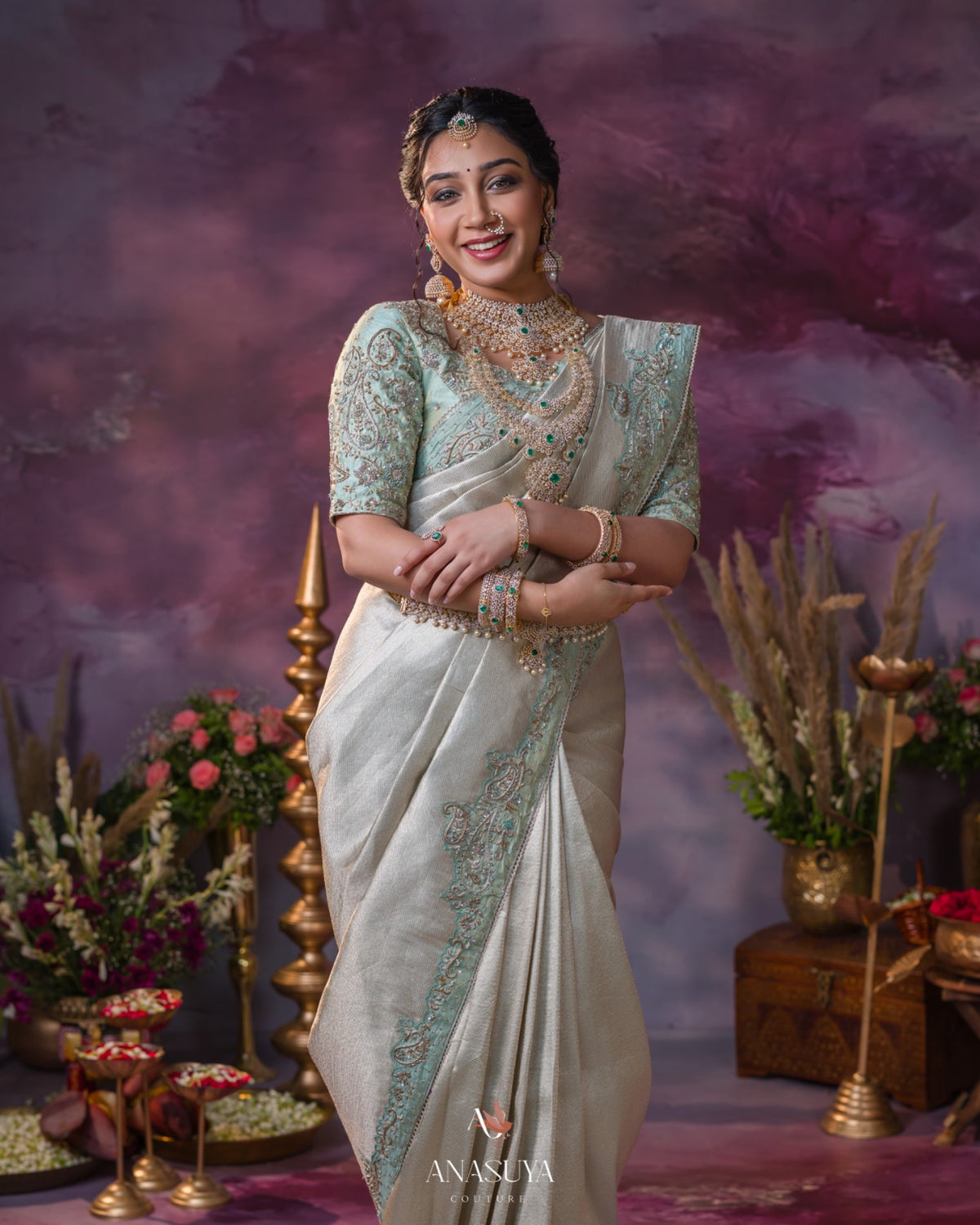 Pure Banarasi Tissue saree
