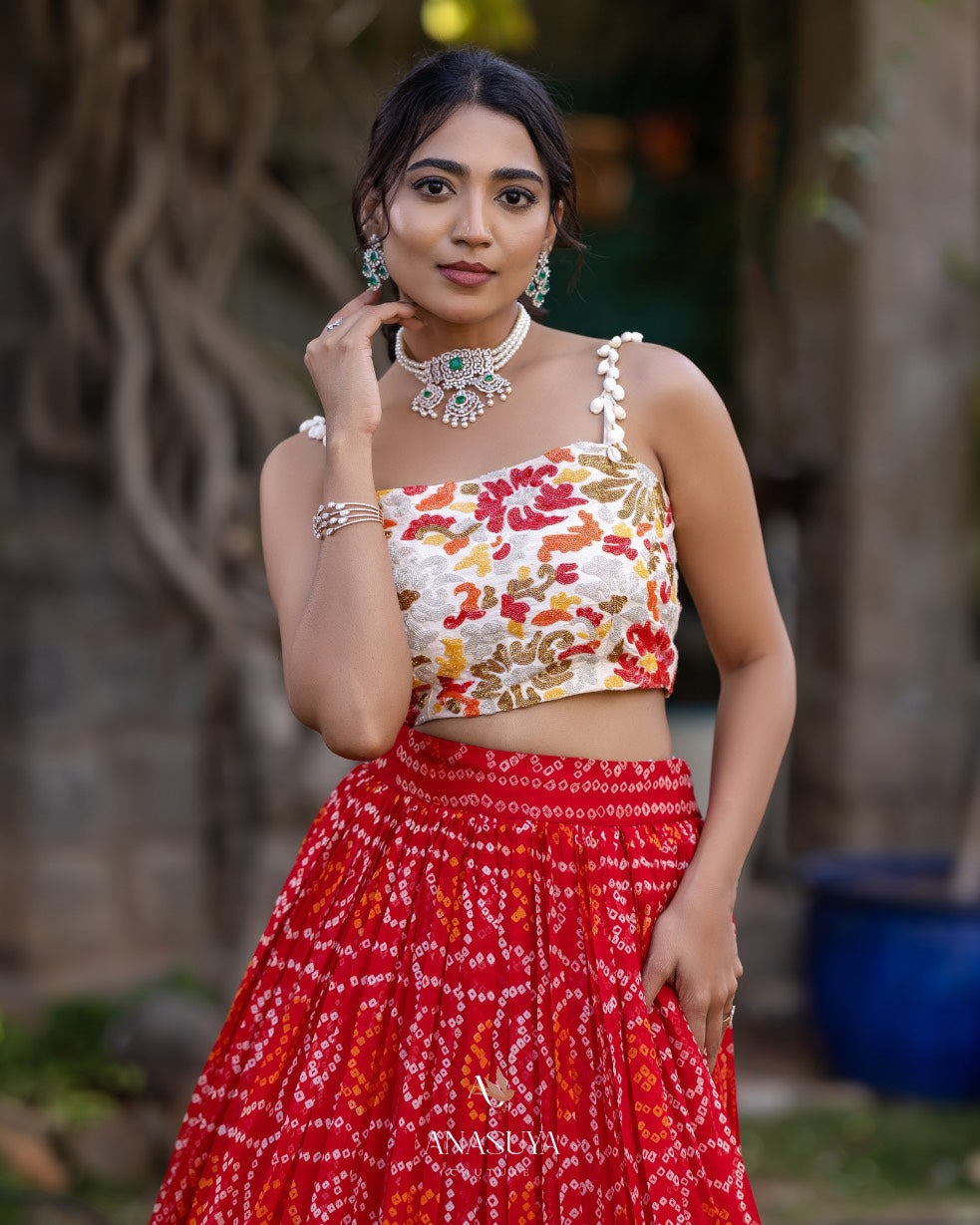 BANDHINI Lehenga