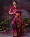 Patola fusion saree