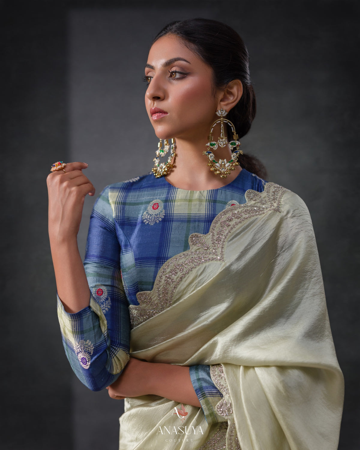 Handwork saree