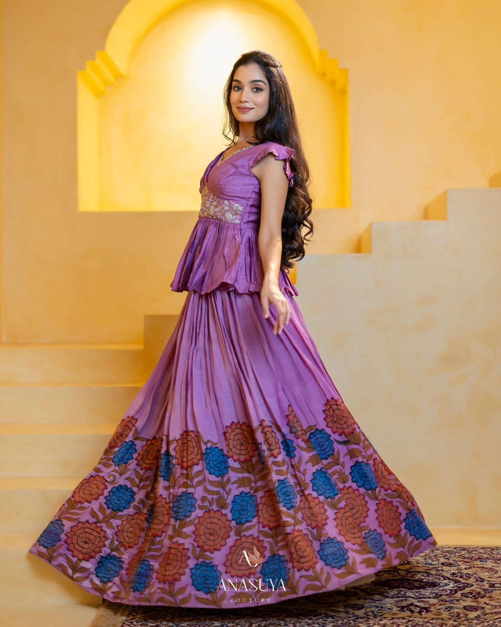 Kalamkari Lehenga