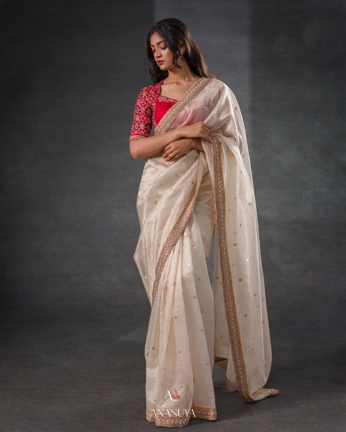 Patola fusion Saree