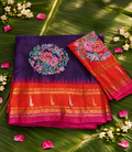 petit work saree