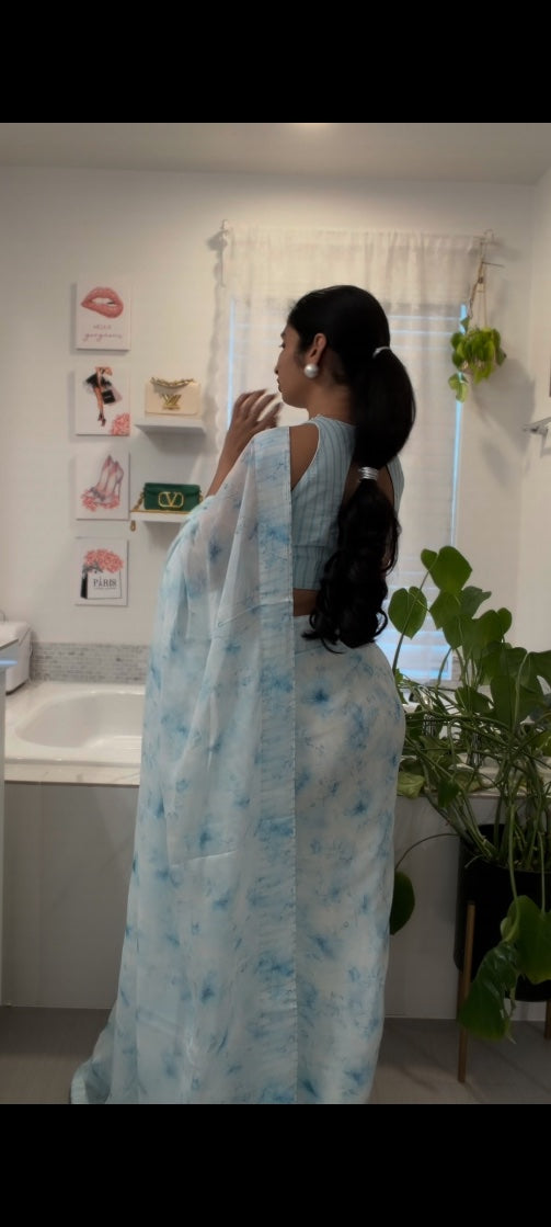 Georgette saree
