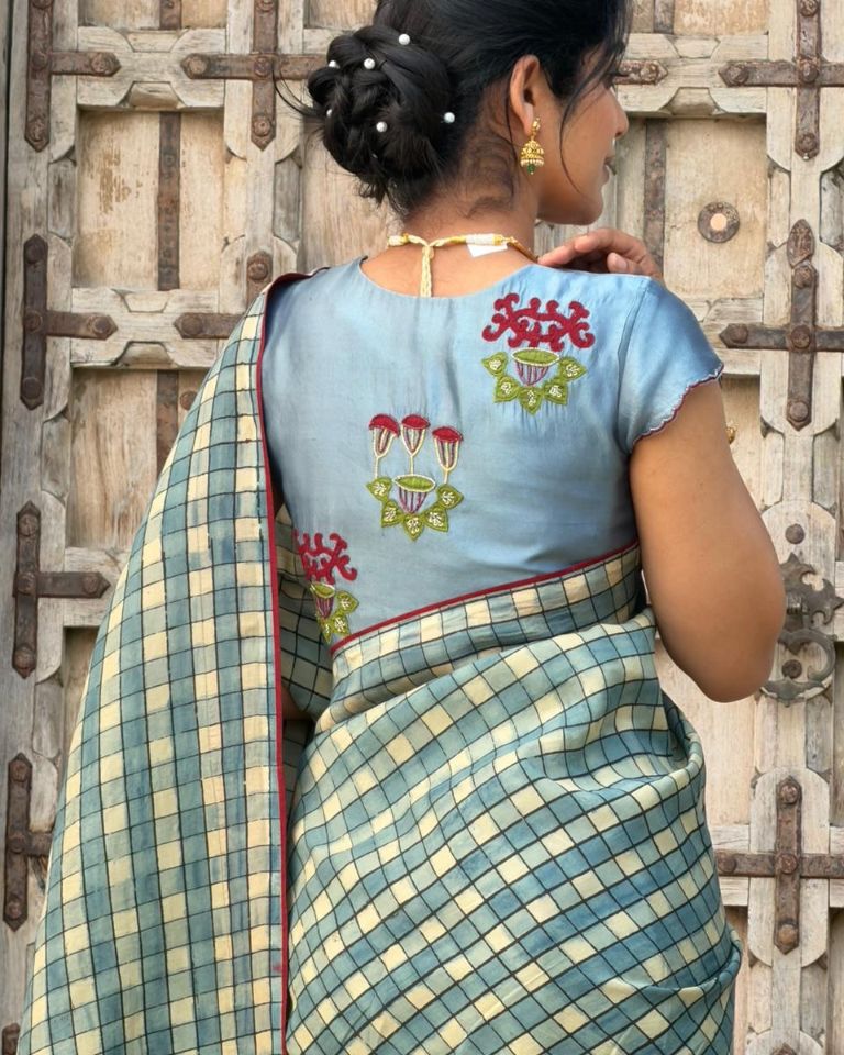 Handcrafted saree